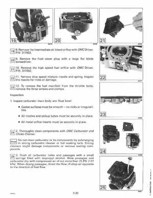 1994 Johnson Evinrude "ER" 60 LV 150, 150C, 175 Service Manual, P/N 500611, Page 79