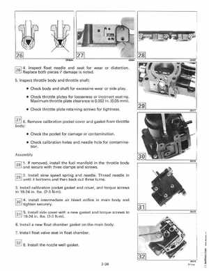 1994 Johnson Evinrude "ER" 60 LV 150, 150C, 175 Service Manual, P/N 500611, Page 80