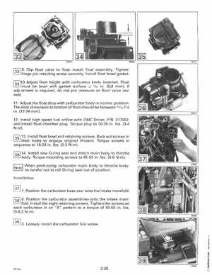 1994 Johnson Evinrude "ER" 60 LV 150, 150C, 175 Service Manual, P/N 500611, Page 81