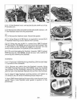 1994 Johnson Evinrude "ER" 60 LV 150, 150C, 175 Service Manual, P/N 500611, Page 97