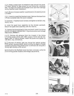 1994 Johnson Evinrude "ER" 60 LV 150, 150C, 175 Service Manual, P/N 500611, Page 98