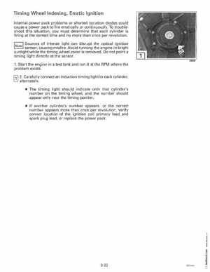 1994 Johnson Evinrude "ER" 60 LV 150, 150C, 175 Service Manual, P/N 500611, Page 111