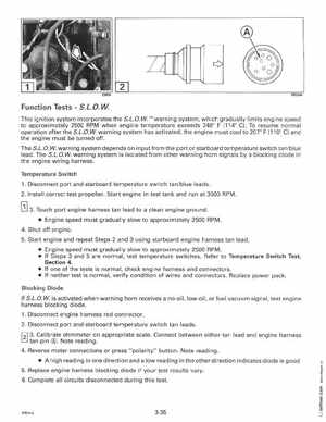 1994 Johnson Evinrude "ER" 60 LV 150, 150C, 175 Service Manual, P/N 500611, Page 124