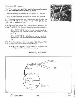 1994 Johnson Evinrude "ER" 60 LV 150, 150C, 175 Service Manual, P/N 500611, Page 131