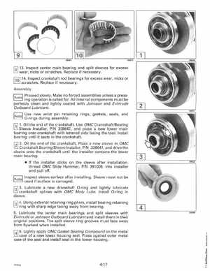 1994 Johnson Evinrude "ER" 60 LV 150, 150C, 175 Service Manual, P/N 500611, Page 142