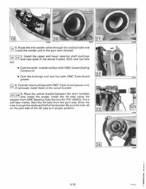 1994 Johnson Evinrude "ER" 60 LV 150, 150C, 175 Service Manual, P/N 500611, Page 165