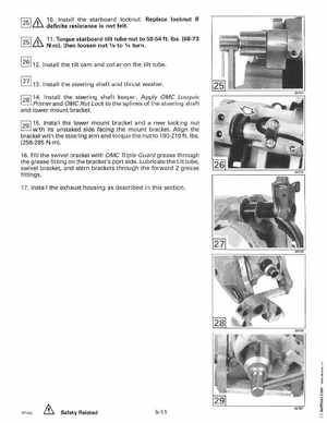 1994 Johnson Evinrude "ER" 60 LV 150, 150C, 175 Service Manual, P/N 500611, Page 166