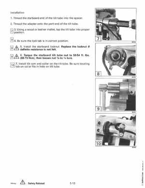 1994 Johnson Evinrude "ER" 60 LV 150, 150C, 175 Service Manual, P/N 500611, Page 168