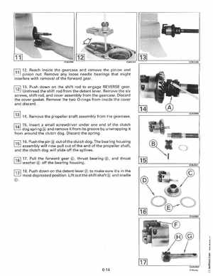 1994 Johnson Evinrude "ER" 60 LV 150, 150C, 175 Service Manual, P/N 500611, Page 182
