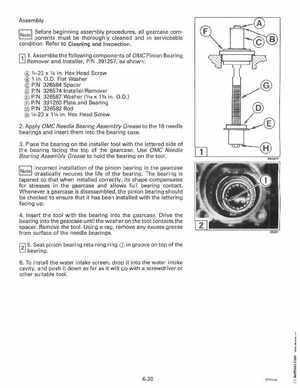 1994 Johnson Evinrude "ER" 60 LV 150, 150C, 175 Service Manual, P/N 500611, Page 188