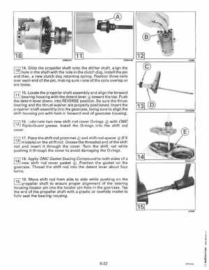 1994 Johnson Evinrude "ER" 60 LV 150, 150C, 175 Service Manual, P/N 500611, Page 190