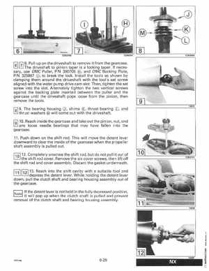 1994 Johnson Evinrude "ER" 60 LV 150, 150C, 175 Service Manual, P/N 500611, Page 197
