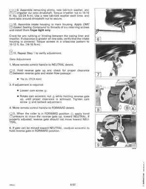 1994 Johnson Evinrude "ER" 60 LV 150, 150C, 175 Service Manual, P/N 500611, Page 225