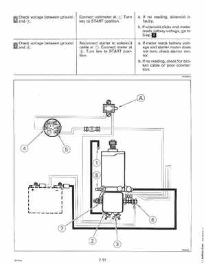 1994 Johnson Evinrude "ER" 60 LV 150, 150C, 175 Service Manual, P/N 500611, Page 237