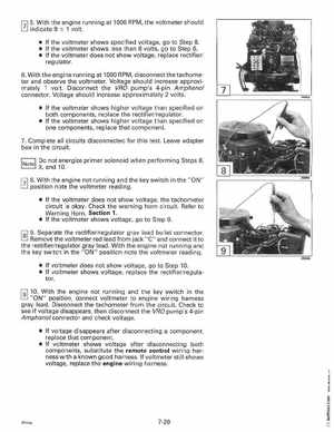 1994 Johnson Evinrude "ER" 60 LV 150, 150C, 175 Service Manual, P/N 500611, Page 255