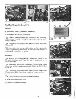 1994 Johnson Evinrude "ER" 60 LV 150, 150C, 175 Service Manual, P/N 500611, Page 256