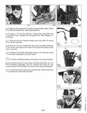 1994 Johnson Evinrude "ER" 60 LV 150, 150C, 175 Service Manual, P/N 500611, Page 288