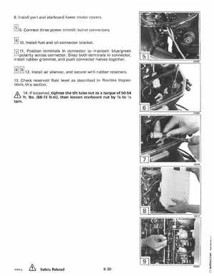 1994 Johnson Evinrude "ER" 60 LV 150, 150C, 175 Service Manual, P/N 500611, Page 295