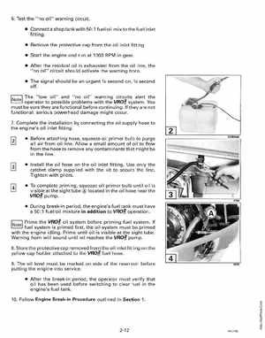 1994 Johnson/Evinrude "ER" 60 thru 70 outboards Service Manual, Page 68