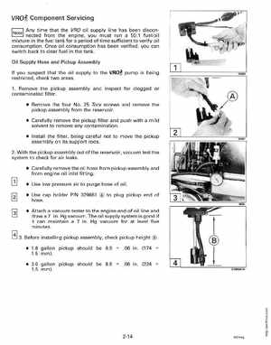 1994 Johnson/Evinrude "ER" 60 thru 70 outboards Service Manual, Page 70