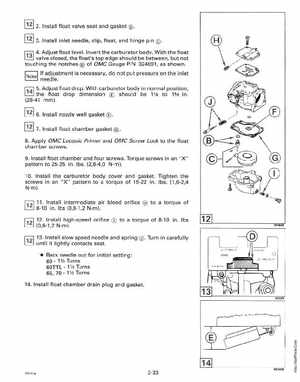 1994 Johnson/Evinrude "ER" 60 thru 70 outboards Service Manual, Page 89