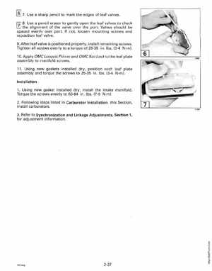 1994 Johnson/Evinrude "ER" 60 thru 70 outboards Service Manual, Page 93