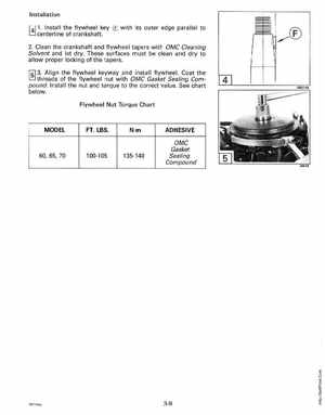 1994 Johnson/Evinrude "ER" 60 thru 70 outboards Service Manual, Page 104