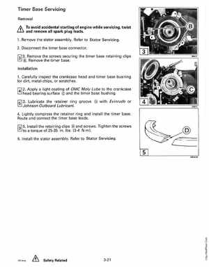 1994 Johnson/Evinrude "ER" 60 thru 70 outboards Service Manual, Page 116