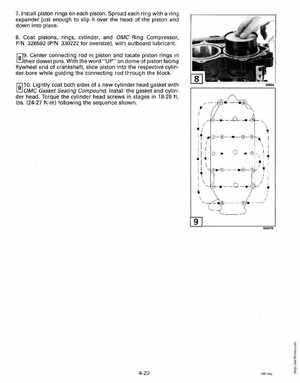 1994 Johnson/Evinrude "ER" 60 thru 70 outboards Service Manual, Page 156