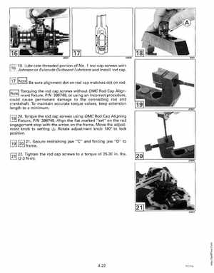 1994 Johnson/Evinrude "ER" 60 thru 70 outboards Service Manual, Page 158