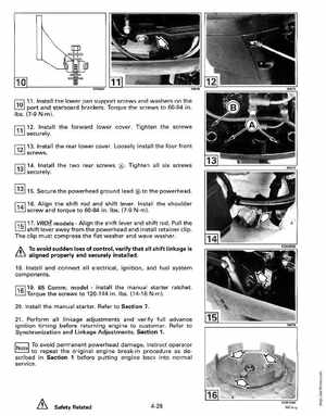 1994 Johnson/Evinrude "ER" 60 thru 70 outboards Service Manual, Page 164