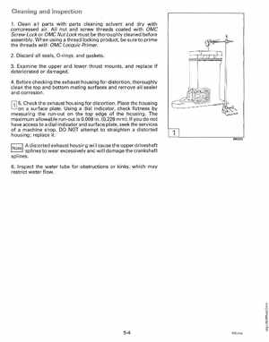 1994 Johnson/Evinrude "ER" 60 thru 70 outboards Service Manual, Page 177
