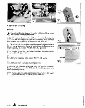 1994 Johnson/Evinrude "ER" 60 thru 70 outboards Service Manual, Page 206