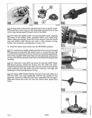 1994 Johnson/Evinrude "ER" 60 thru 70 outboards Service Manual, Page 216