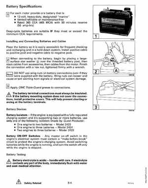 1994 Johnson/Evinrude "ER" 60 thru 70 outboards Service Manual, Page 233