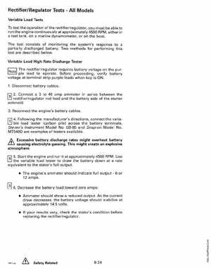 1994 Johnson/Evinrude "ER" 60 thru 70 outboards Service Manual, Page 253