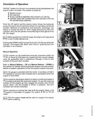1994 Johnson/Evinrude "ER" 60 thru 70 outboards Service Manual, Page 261