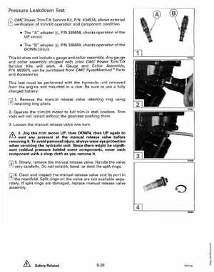1994 Johnson/Evinrude "ER" 60 thru 70 outboards Service Manual, Page 283