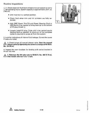 1994 Johnson/Evinrude "ER" 60 thru 70 outboards Service Manual, Page 305