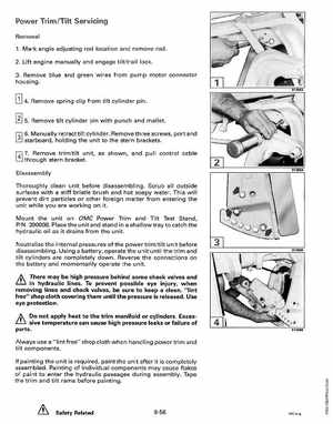 1994 Johnson/Evinrude "ER" 60 thru 70 outboards Service Manual, Page 313