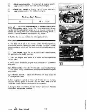 1994 Johnson/Evinrude "ER" 9.9 thru 30 outboards Service Manual, Page 47
