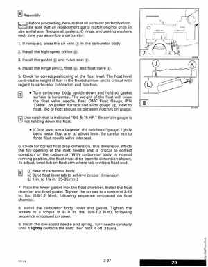 1994 Johnson/Evinrude "ER" 9.9 thru 30 outboards Service Manual, Page 96