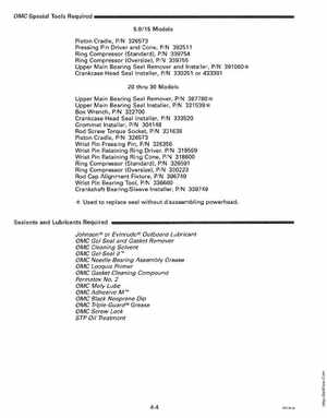 1994 Johnson/Evinrude "ER" 9.9 thru 30 outboards Service Manual, Page 145