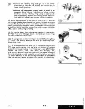 1994 Johnson/Evinrude "ER" 9.9 thru 30 outboards Service Manual, Page 156