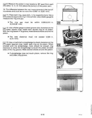 1994 Johnson/Evinrude "ER" 9.9 thru 30 outboards Service Manual, Page 159