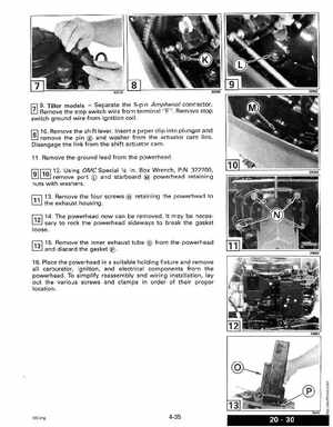1994 Johnson/Evinrude "ER" 9.9 thru 30 outboards Service Manual, Page 176
