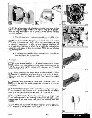 1994 Johnson/Evinrude "ER" 9.9 thru 30 outboards Service Manual, Page 184