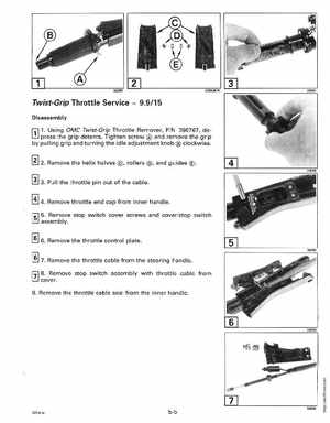 1994 Johnson/Evinrude "ER" 9.9 thru 30 outboards Service Manual, Page 205