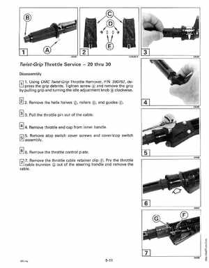 1994 Johnson/Evinrude "ER" 9.9 thru 30 outboards Service Manual, Page 211