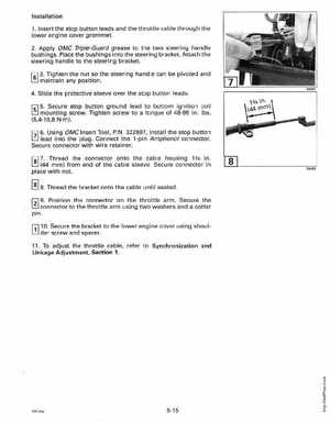 1994 Johnson/Evinrude "ER" 9.9 thru 30 outboards Service Manual, Page 215